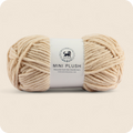 MINI Plush Chenille Yarn (100 gram) - Beige