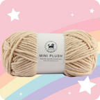 MINI Plush Chenille Yarn (100 gram) - Beige