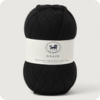 Graze Hand Knitting and Crochet Bulky Yarn (100 gram) - Black