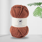 Graze Hand Knitting and Crochet Bulky Yarn (100 gram) - Brown