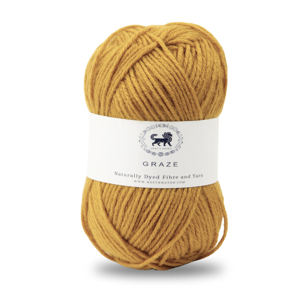 Graze Hand Knitting and Crochet Bulky Yarn (100 gram) - Camel