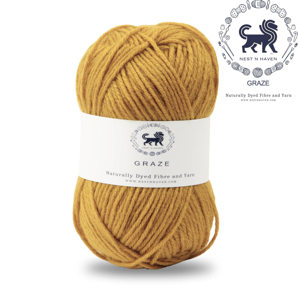 Graze Hand Knitting and Crochet Bulky Yarn (100 gram) - Camel