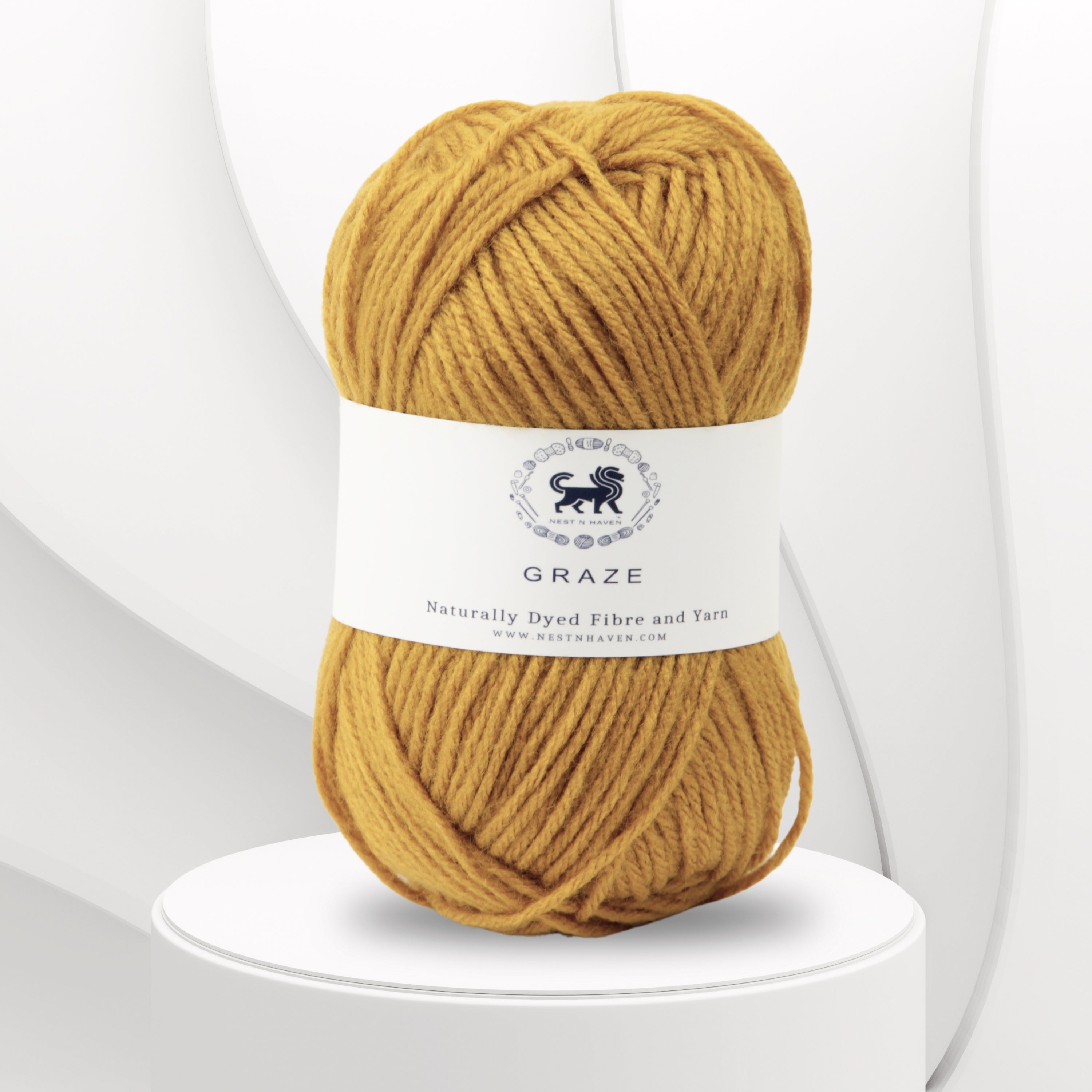 Graze Hand Knitting and Crochet Bulky Yarn (100 gram) - Camel