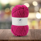 Graze Hand Knitting and Crochet Bulky Yarn (100 gram) - Dark Pink