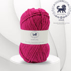 Graze Hand Knitting and Crochet Bulky Yarn (100 gram) - Dark Pink
