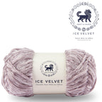 Ice Velvet Yarn, Chenille Supersoft Hand Knitting yarn Ball: (100 Gram) Gray