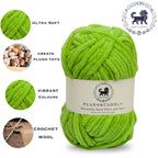 Plush and Cuddly Yarn (100 gram) - Green