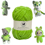 Plush and Cuddly Yarn (100 gram) - Green