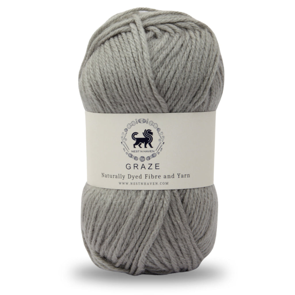 Graze Hand Knitting and Crochet Bulky Yarn (100 gram) - Gray