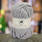 Plush and Cuddly Yarn (100 gram) - Grey