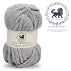Plush and Cuddly Yarn (100 gram) - Grey