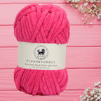 Plush and Cuddly Yarn (100 gram) - Hot Pink