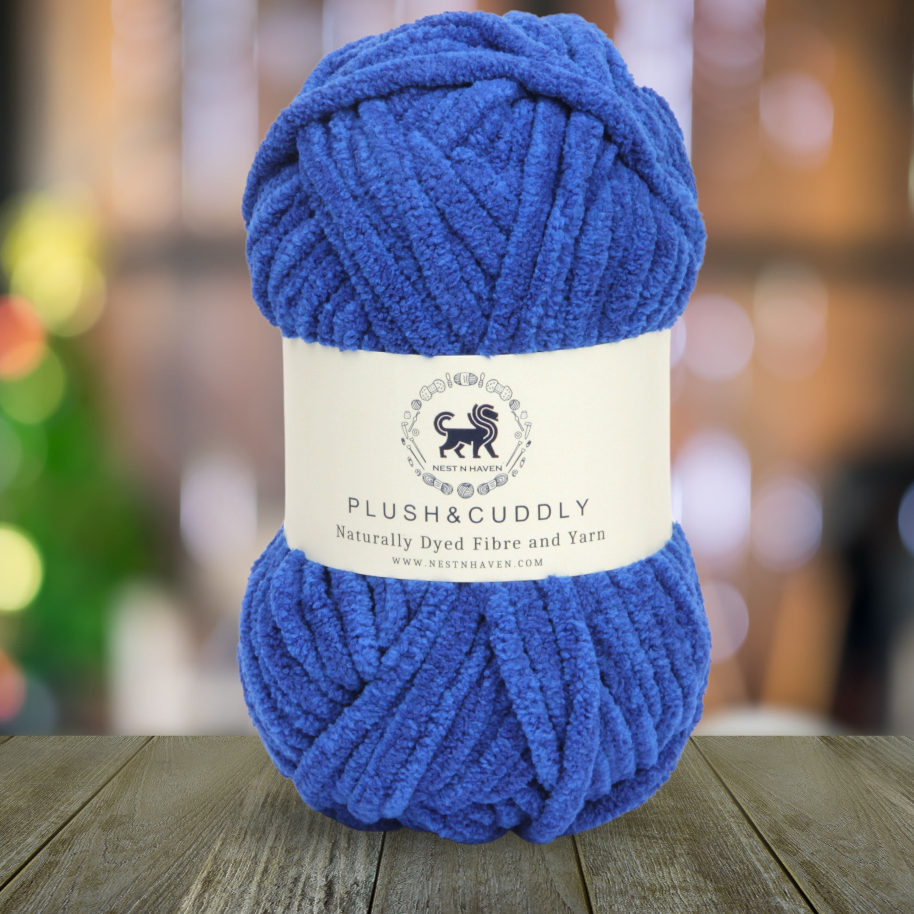 Plush and Cuddly Yarn (100 gram) - Ink Blue