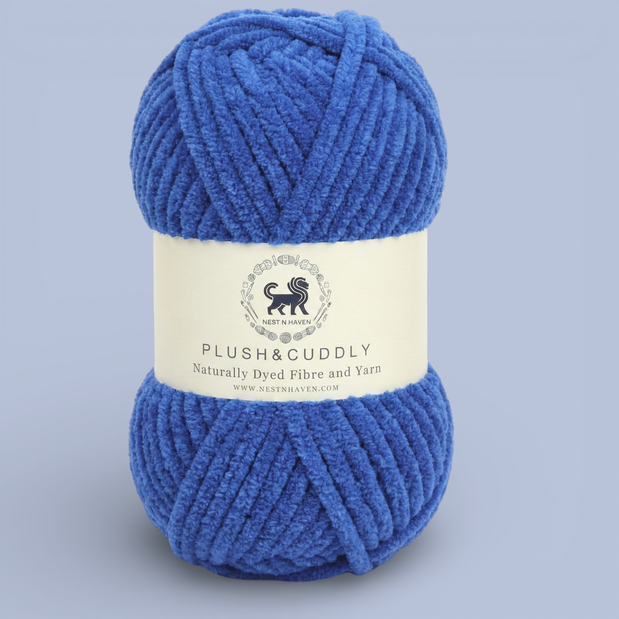 Plush and Cuddly Yarn (100 gram) - Ink Blue