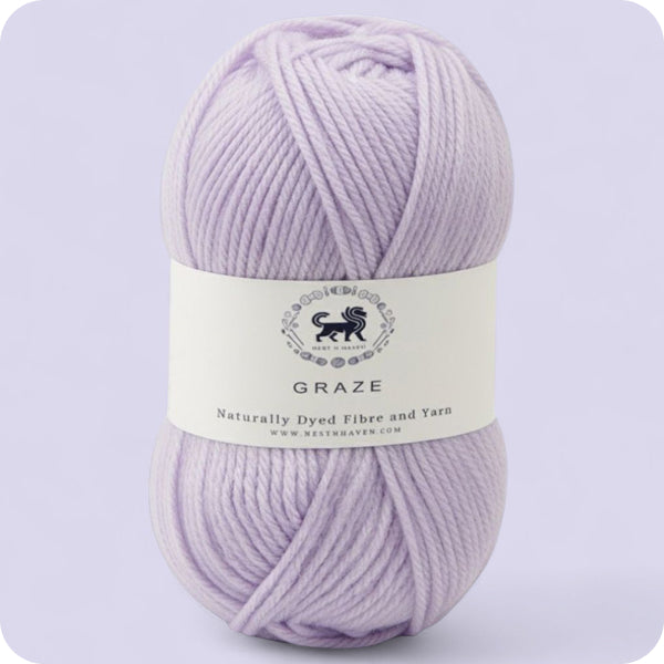 Graze Hand Knitting and Crochet Bulky Yarn (100 gram) - Lilac