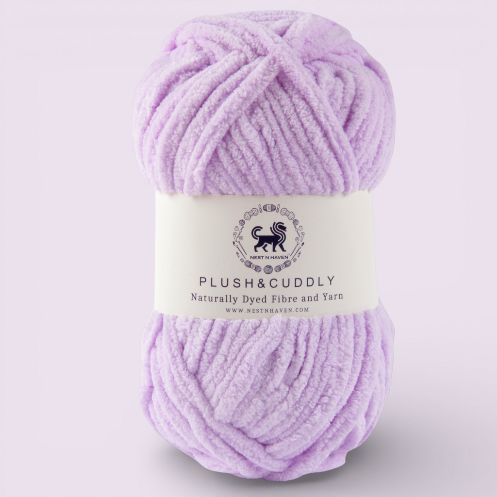 Plush and Cuddly Yarn (100 gram) - Lilac