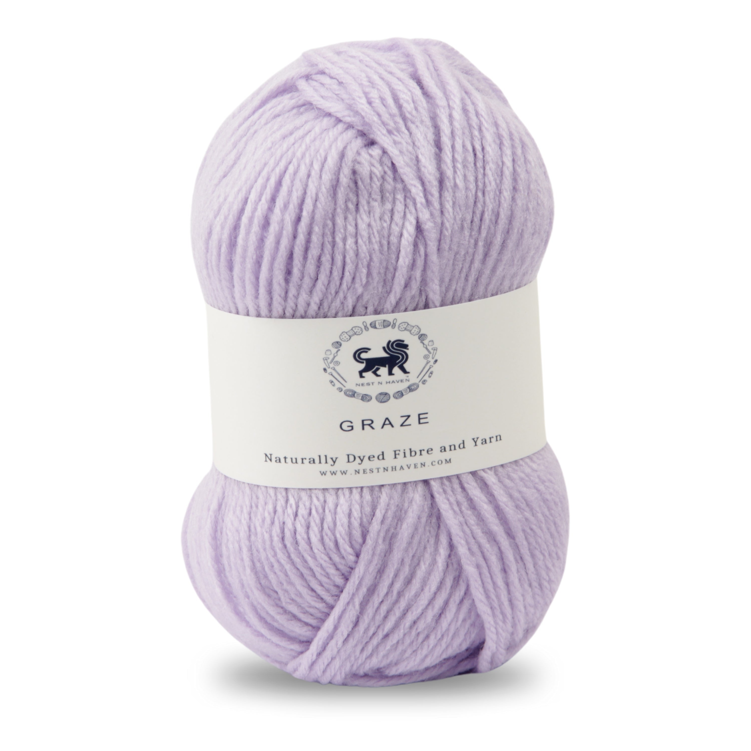 Graze Hand Knitting and Crochet Bulky Yarn (100 gram) - Lilac