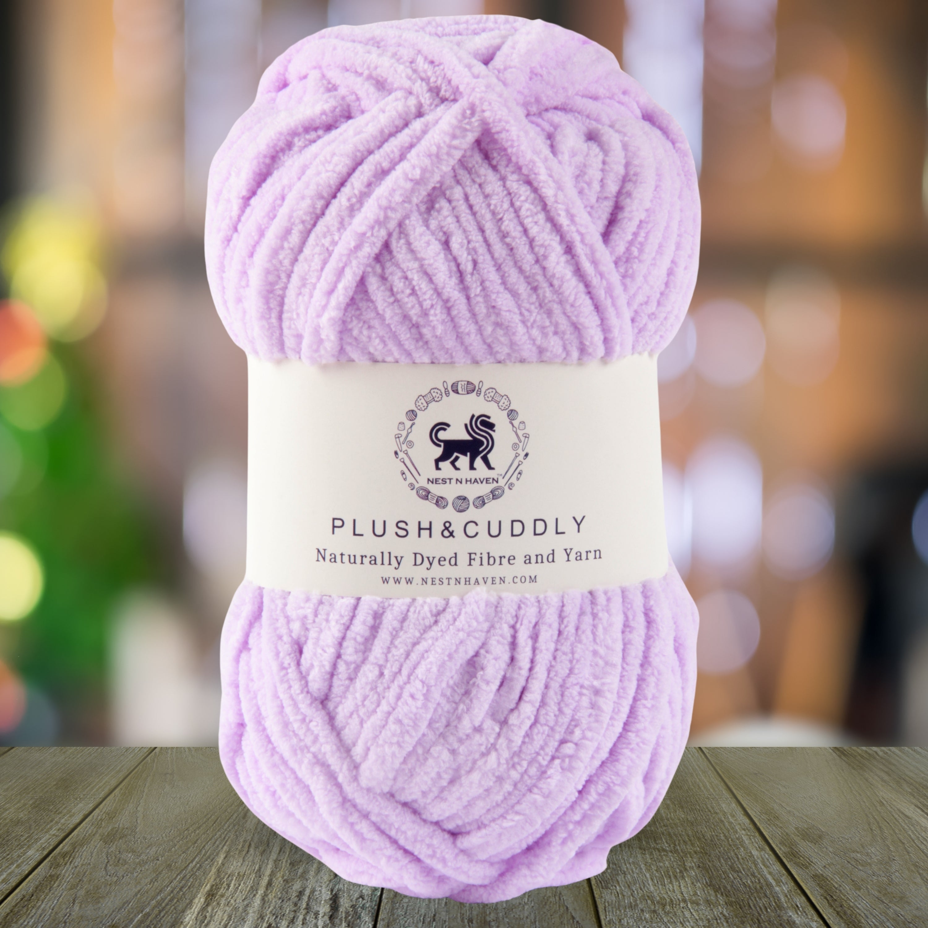 Plush and Cuddly Yarn (100 gram) - Lilac