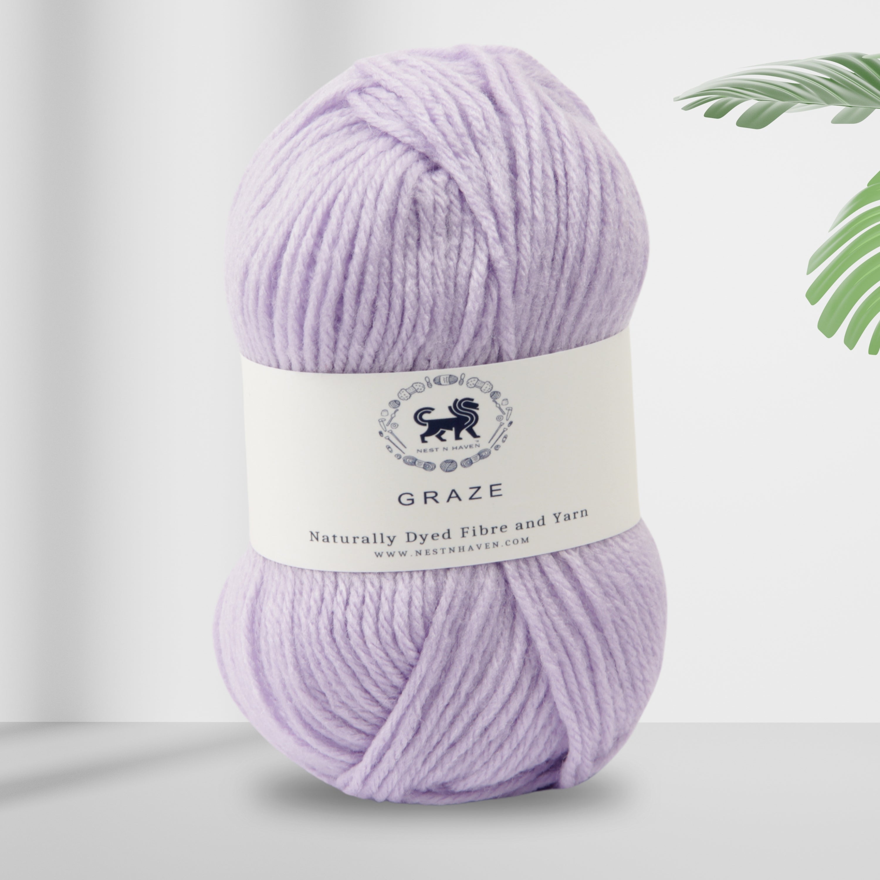 Graze Hand Knitting and Crochet Bulky Yarn (100 gram) - Lilac