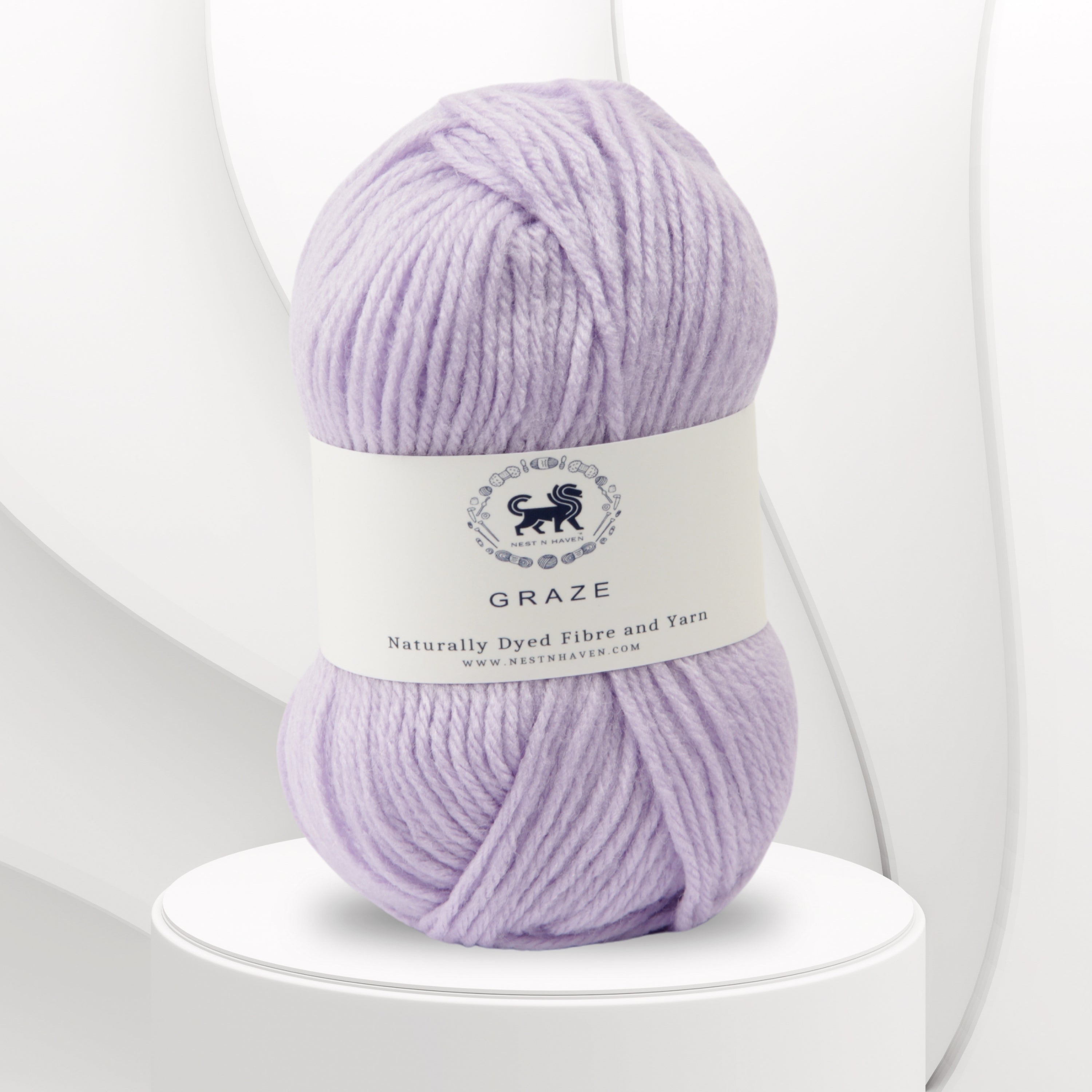 Graze Hand Knitting and Crochet Bulky Yarn (100 gram) - Lilac