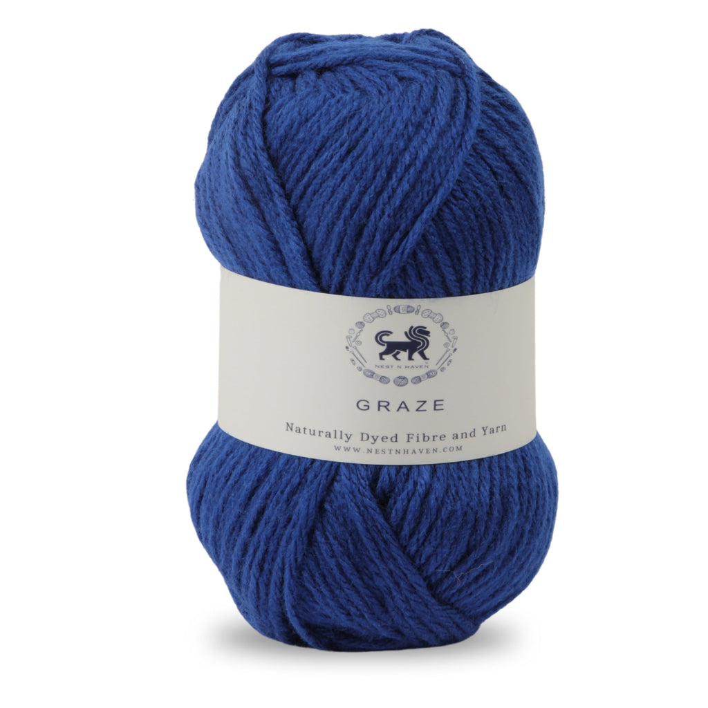 Graze Hand Knitting and Crochet Bulky Yarn (100 gram) - Midnight Blue