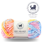 Ice Velvet Yarn, Chenille Supersoft Hand Knitting yarn Ball: (100 Gram) Multicolor