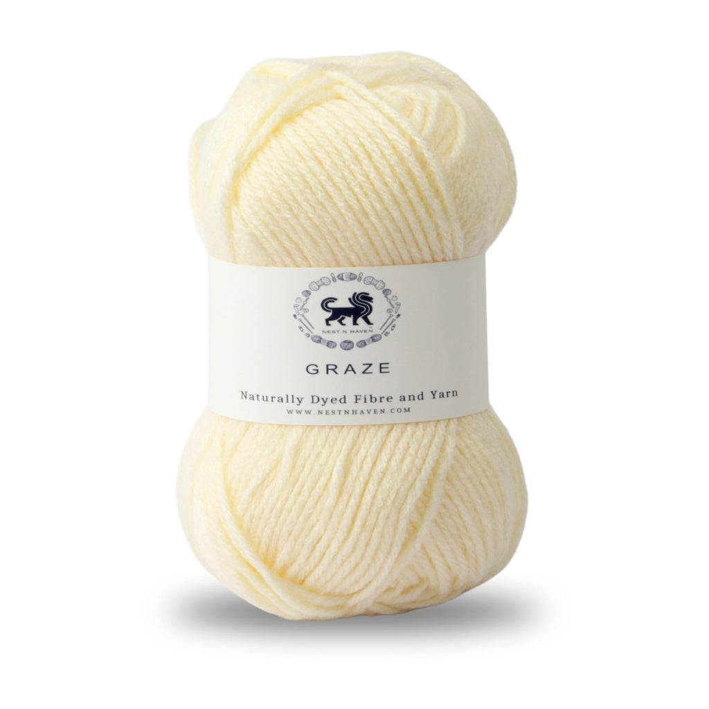 Graze Hand Knitting and Crochet Bulky Yarn (100 gram) - Off White