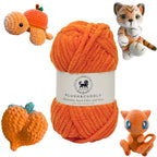 Plush and Cuddly Yarn (100 gram) - Orange