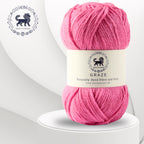 Graze Hand Knitting and Crochet Bulky Yarn (100 gram) - Rose Pink