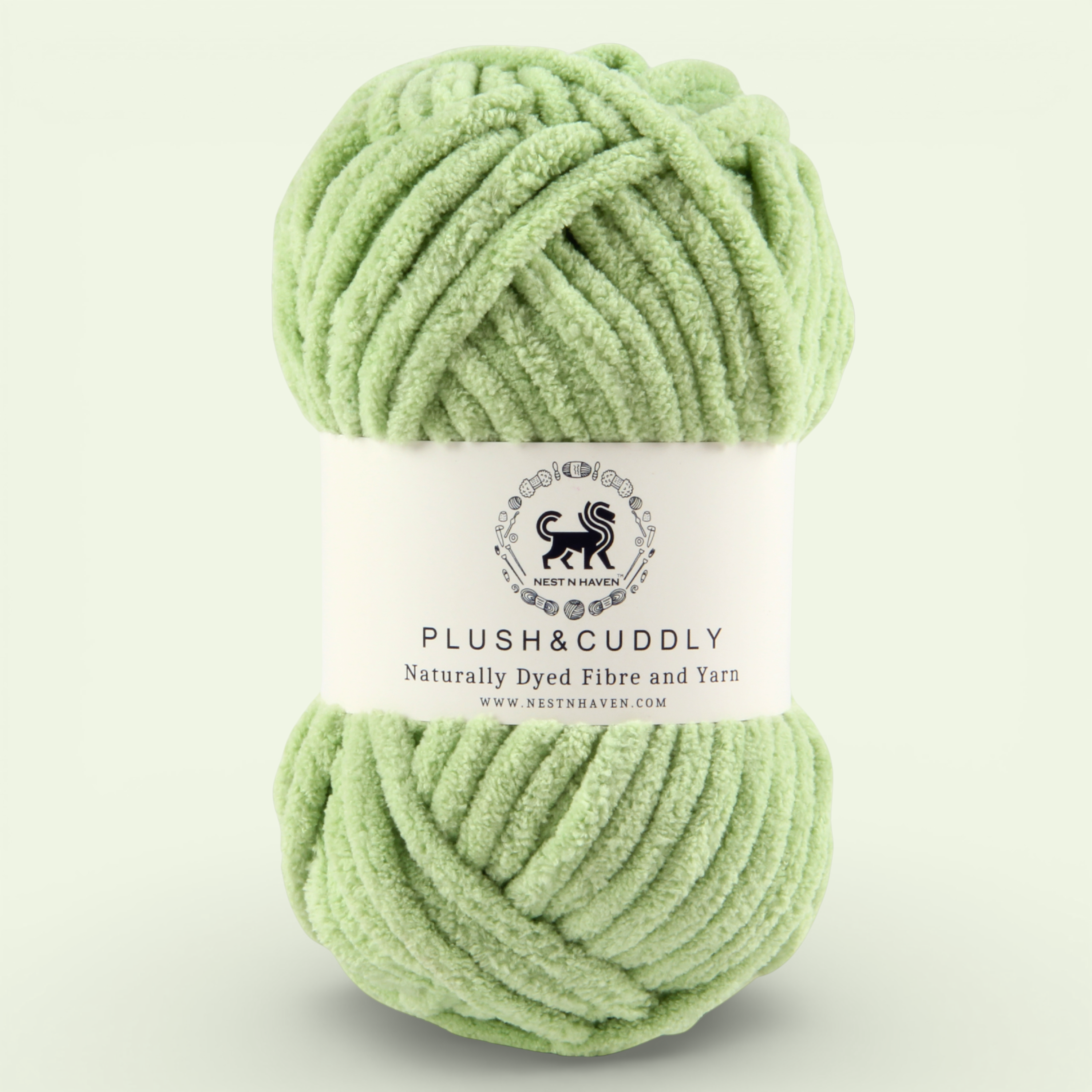 Plush and Cuddly Yarn (100 gram) - Sage Green