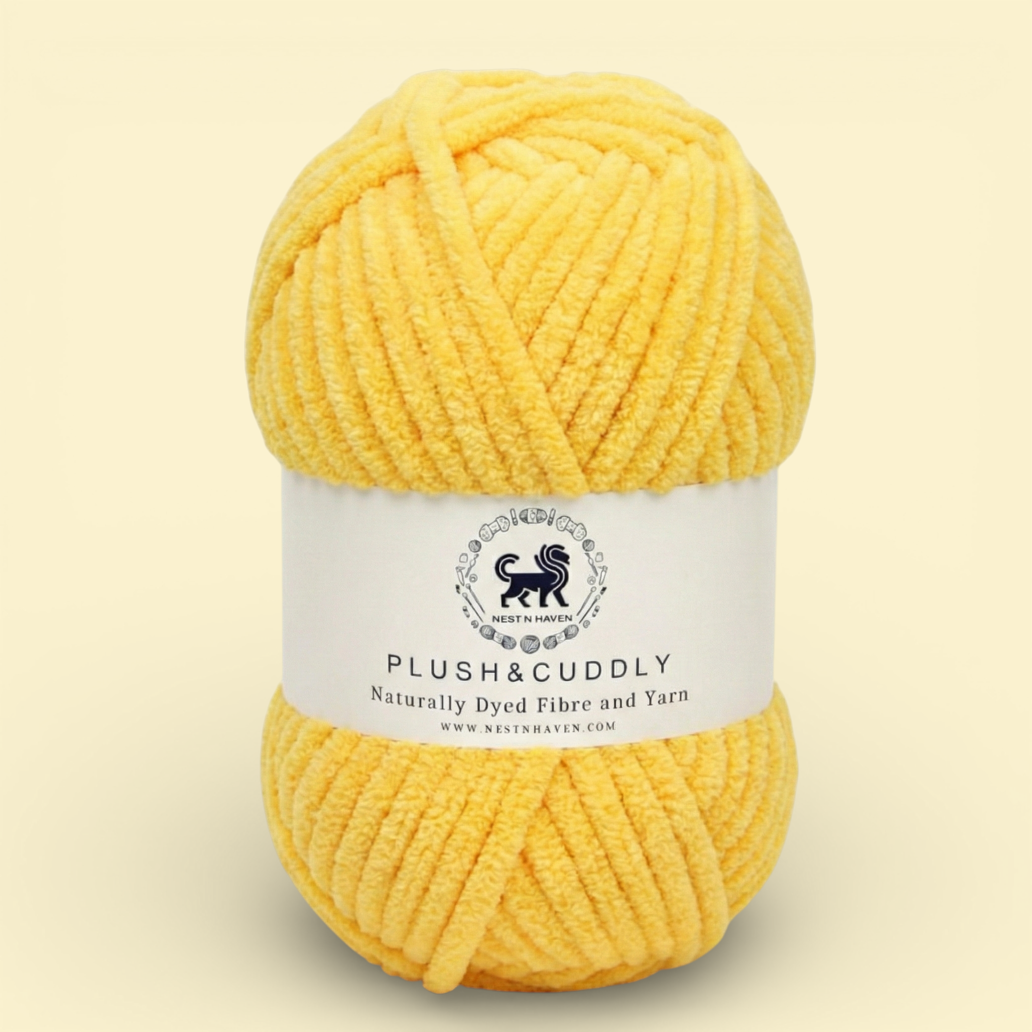 Plush and Cuddly Yarn (100 gram) - Sunflower Yellow