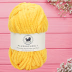 Plush and Cuddly Yarn (100 gram) - Sunflower Yellow
