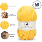 Plush and Cuddly Yarn (100 gram) - Sunflower Yellow