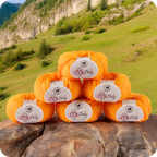Baby  Yarn  pack of 6 (25gms x 6) 150 gram -  Sunset Yellow