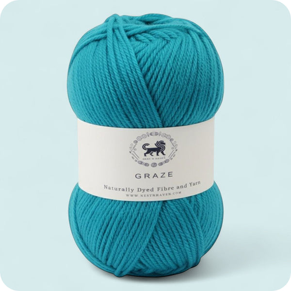 Graze Hand Knitting and Crochet Bulky Yarn (100 gram) - Teal