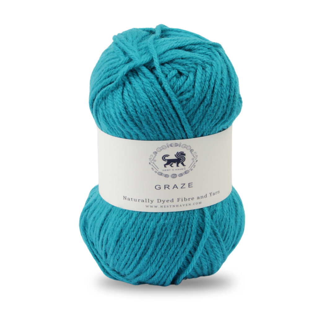 Graze Hand Knitting and Crochet Bulky Yarn (100 gram) - Teal