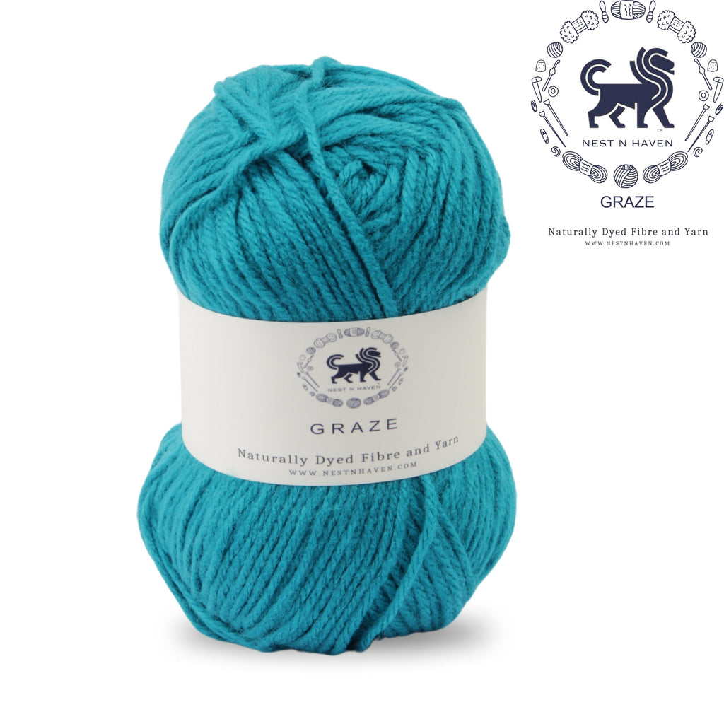 Graze Hand Knitting and Crochet Bulky Yarn (100 gram) - Teal