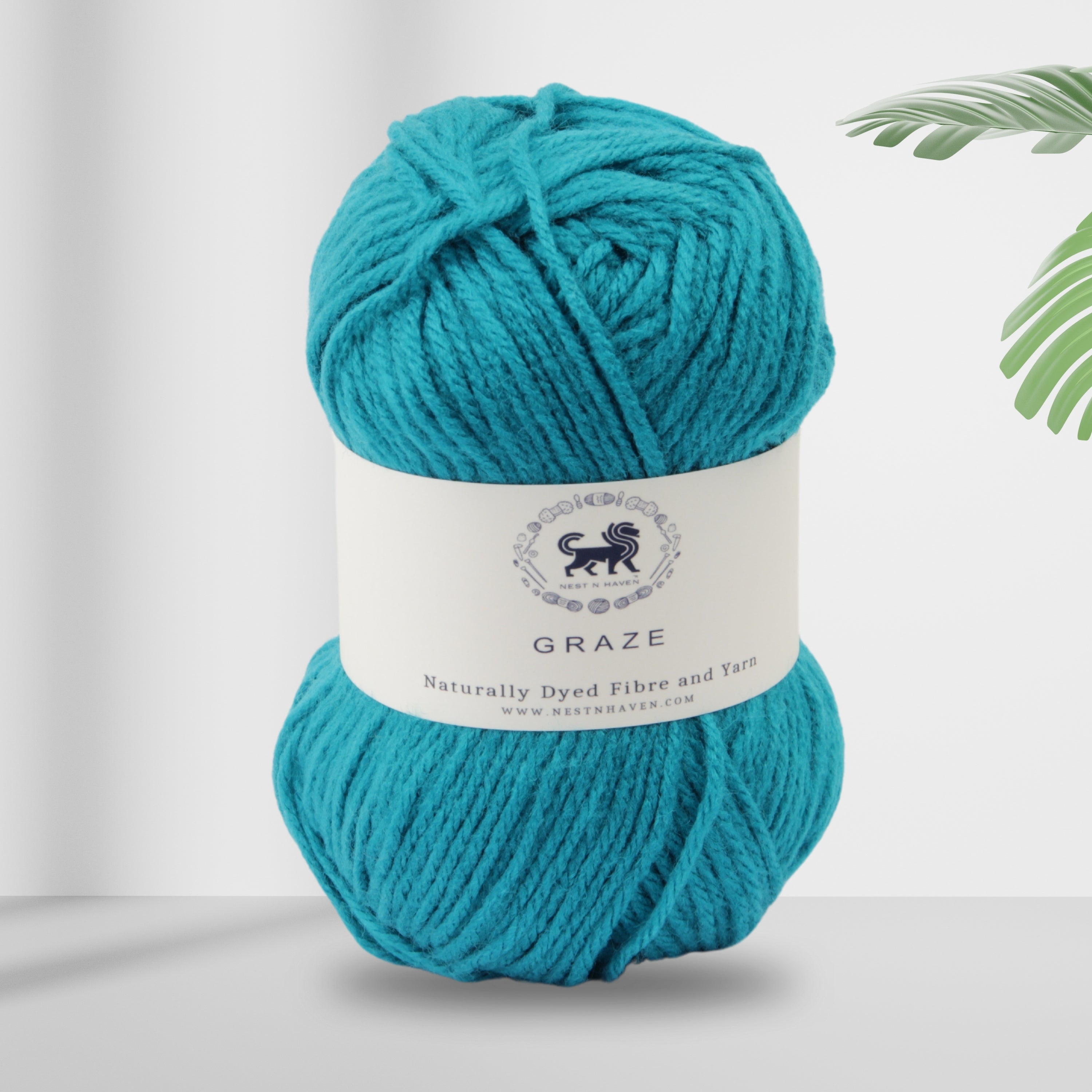 Graze Hand Knitting and Crochet Bulky Yarn (100 gram) - Teal