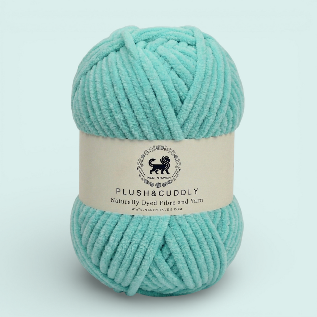 Plush and Cuddly Yarn (100 gram) - Turquoise