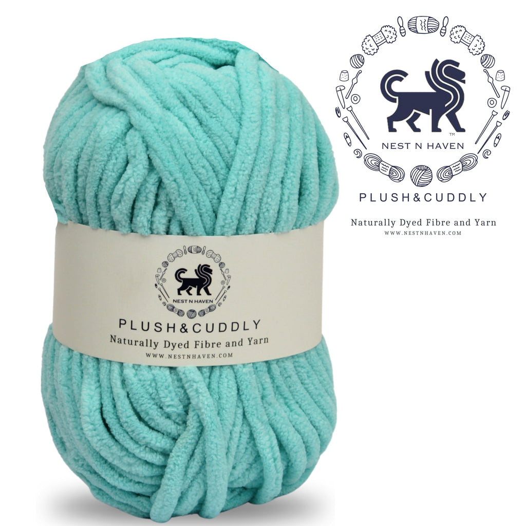 Plush and Cuddly Yarn (100 gram) - Turquoise