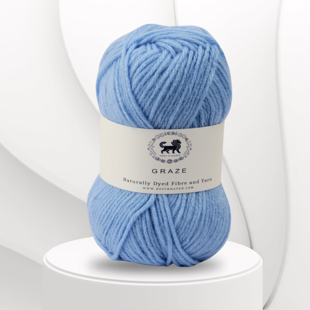 Graze Hand Knitting and Crochet Bulky Yarn (100 gram) - Ultramarine