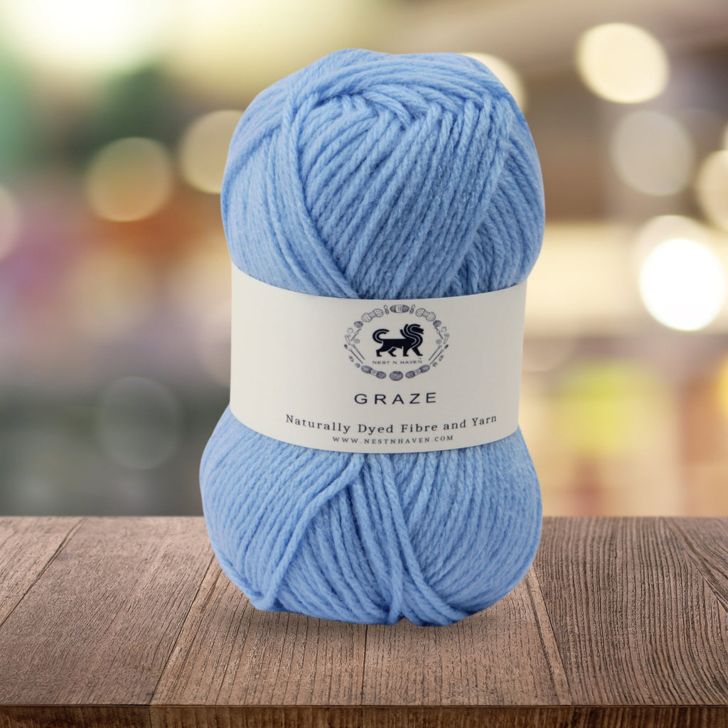 Graze Hand Knitting and Crochet Bulky Yarn (100 gram) - Ultramarine
