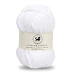 Plush and Cuddly Yarn (100 gram) - White