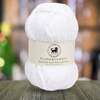 Plush and Cuddly Yarn (100 gram) - White