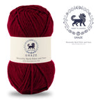 Graze Hand Knitting and Crochet Bulky Yarn (100 gram) - wine