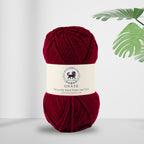 Graze Hand Knitting and Crochet Bulky Yarn (100 gram) - wine